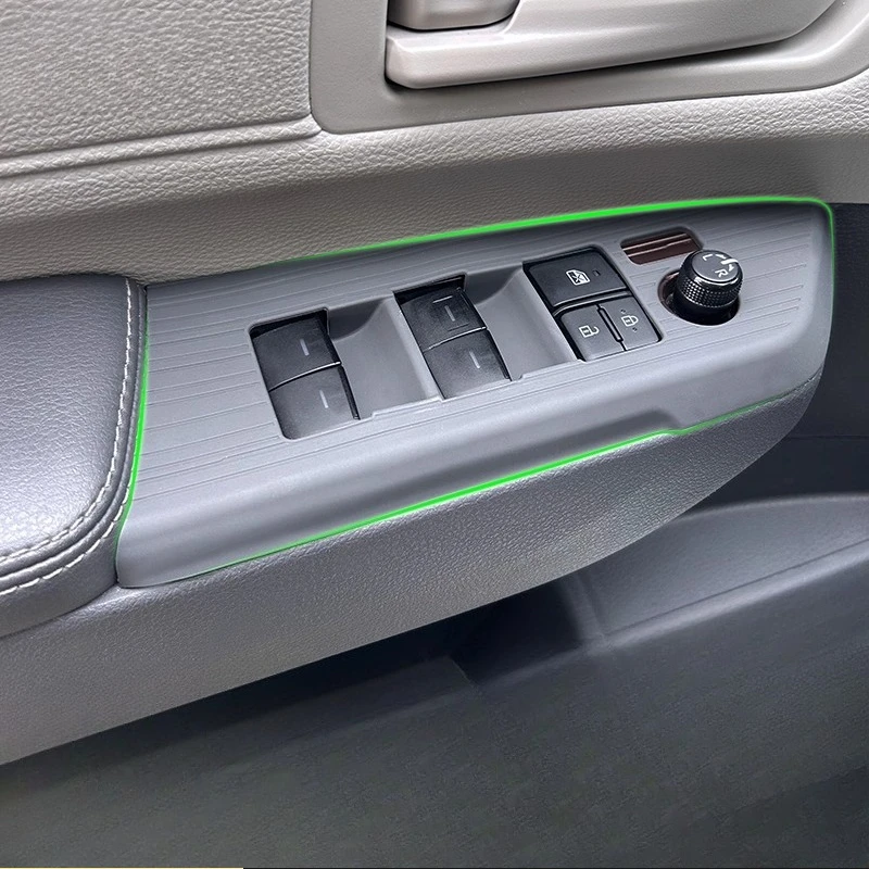 

Для Toyota Sienna 2022 2023 2024, подъемная панель переднего окна, силиконовая накладка, защита от царапин, переключатель подъема стекла, рамка