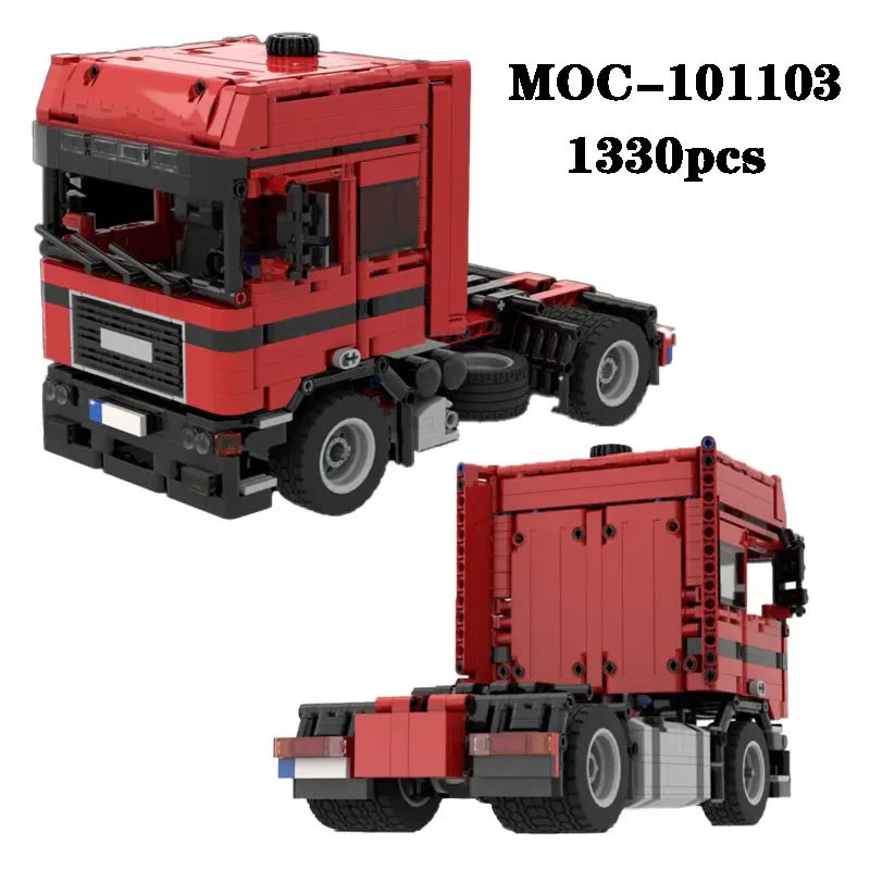 

Classic MOC-101103 Truck F2000 V10 Puzzle Building Blocks 1330PCS Adult Education Kids Educational Building Blocks Toy Gifts