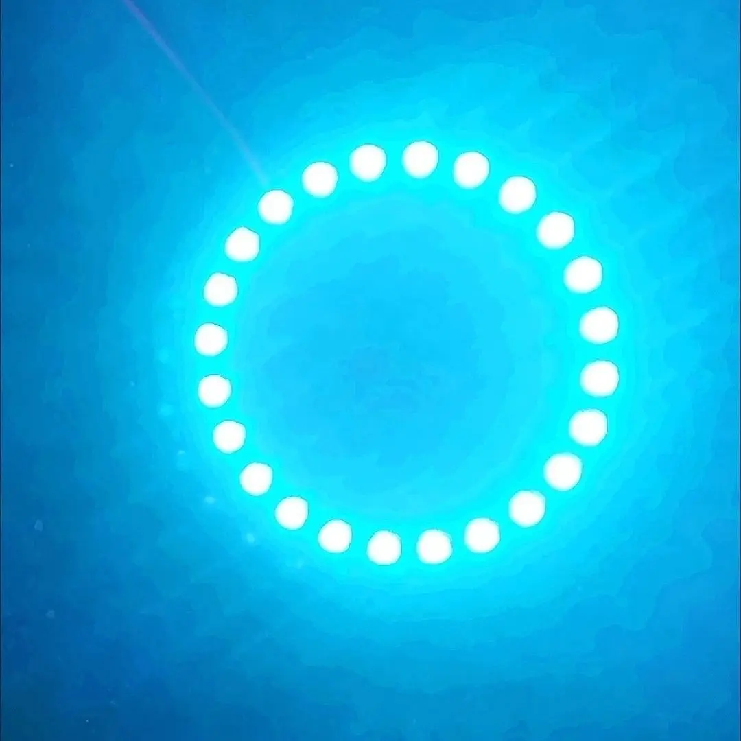 1 قطعة DC12V 30/40/50/60/70/80/90/100/110/120/160 مللي متر 3528 SMD سيارة Led عيون الملاك هالة مصباح مصمم على شكل حلقة سيارة ضوء أبيض أخضر أصفر أزرق