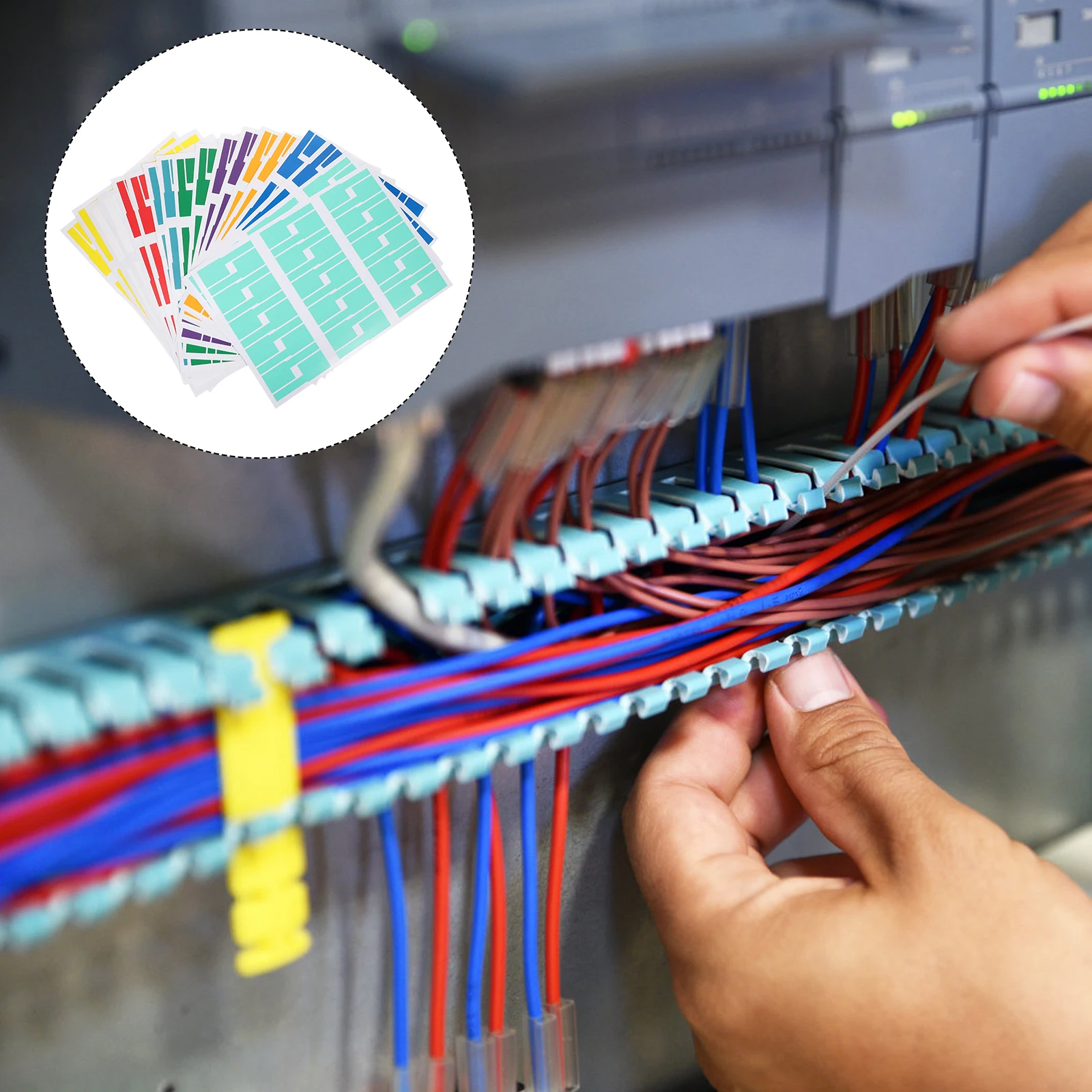 

18 Pcs Cable Label Management Tags Labels for Cord Electronics Ethernet