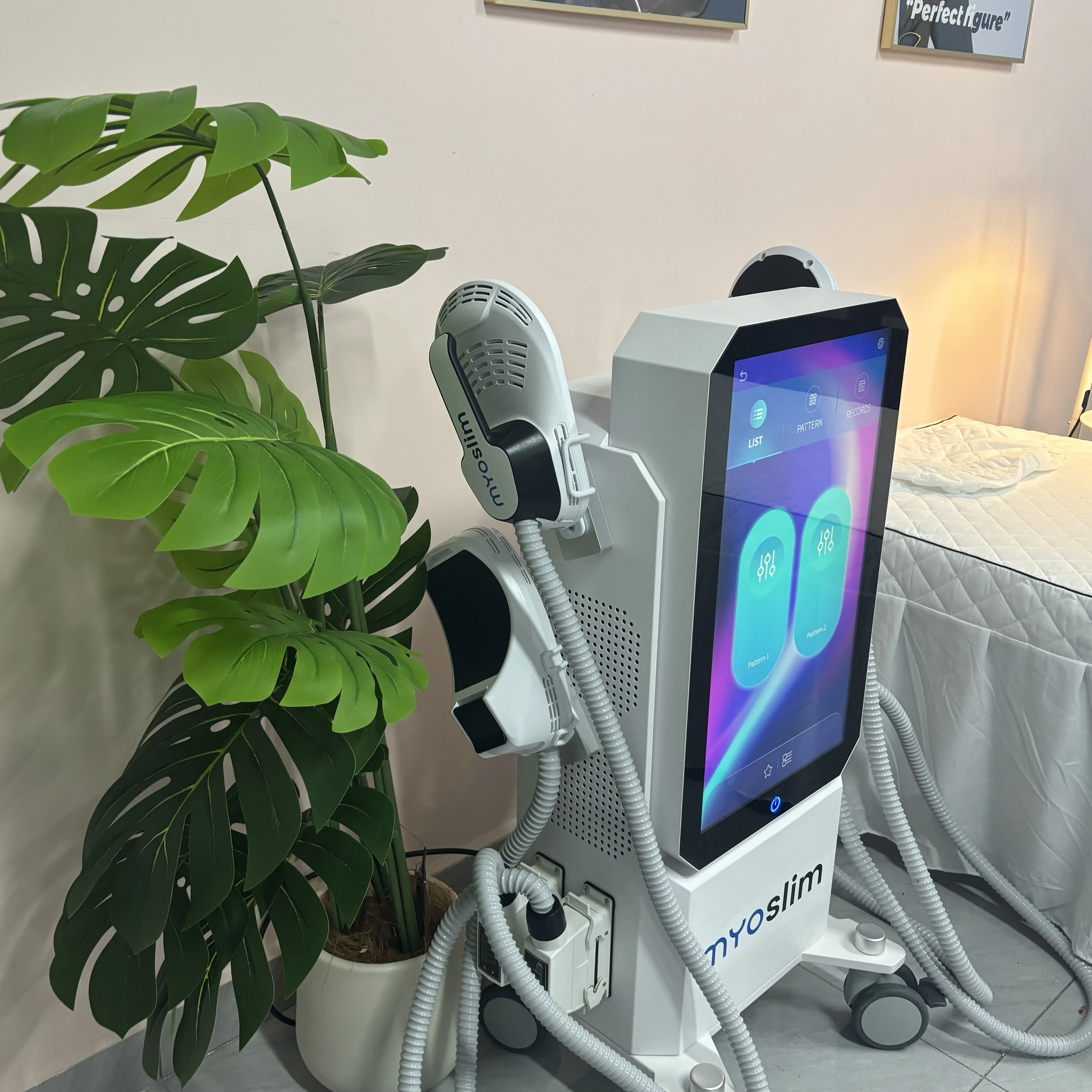 

Новый RF MYO Slim EMS машина для моделирования тела, массажер для похудения, 15, электромагнитное устройство для стимуляции мышц для похудения