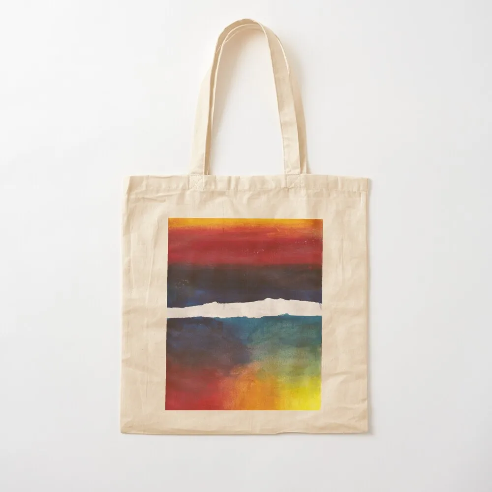 

Rothko inspired design Tote Bag reusable shopping bags Woman shopper bag Canvas Tote Bag