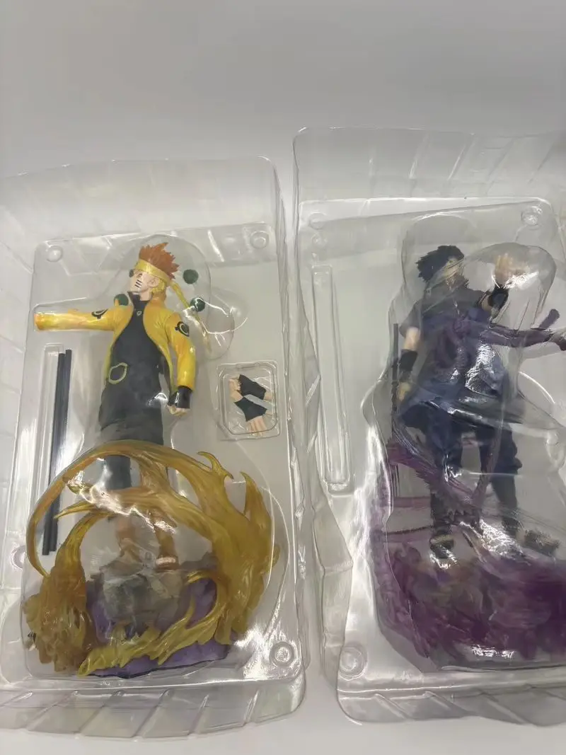Figurka anime Naruto 35 cm, figurka akcji Naruto Kakashi, kawaii figurka kombinowana Sasuke Itachi, dekoracja, kolekcja, model zabawka