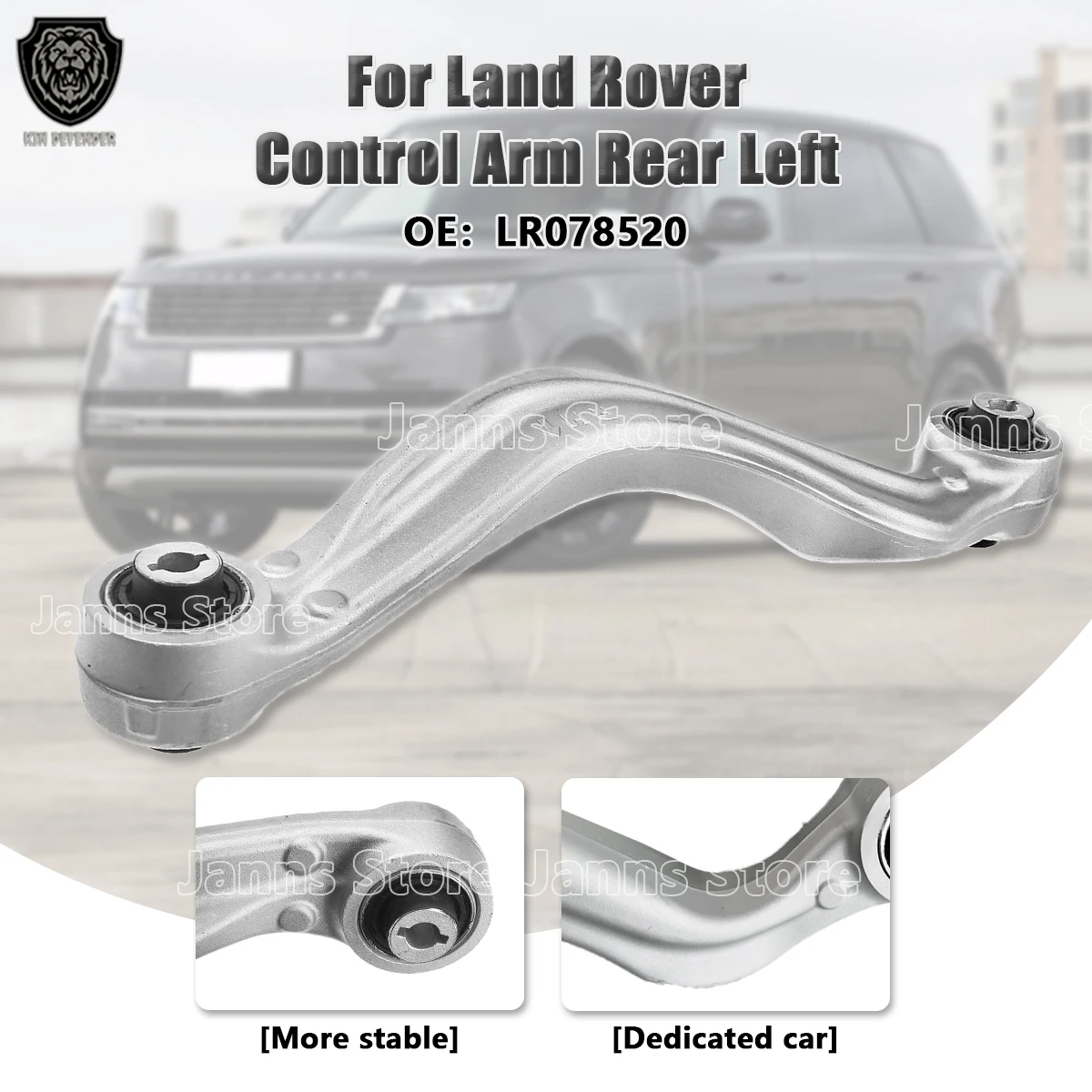 1pcs Rear Control Arm for Land Rover Discovery Sport L550 ange Rover Evoque L551 Jaguar E-PACE X540 LR078520 LR073526 LR078519