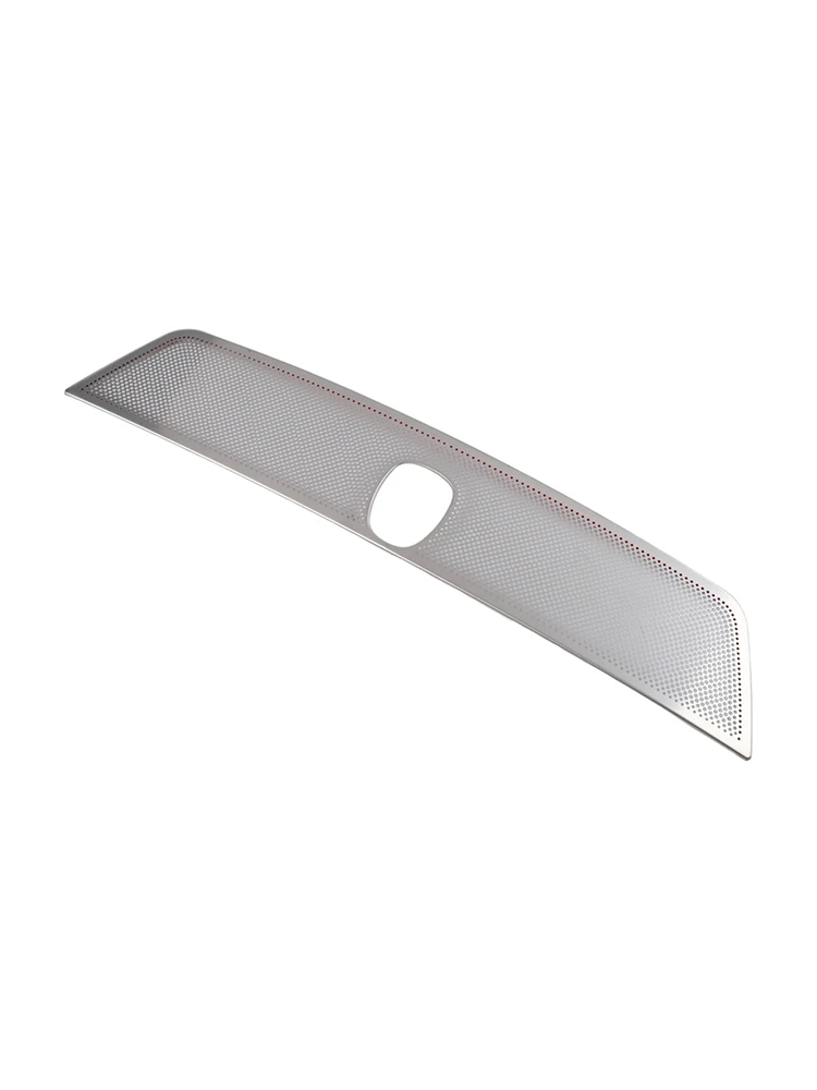 Stainless Steel Trim Cover for Central Air Conditioning Vent on For Volvo For XC60 2018 to 2026 Interior Dashboard