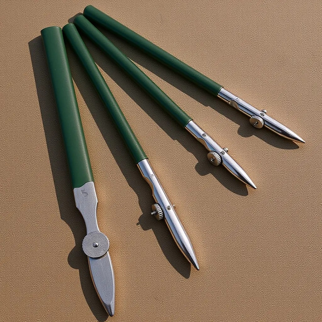 

4Pcs Duckbill Ruling Pen Adjustable Line Drawing Pens for Artists Precision Drafting Tools with Comfort Grip for Watercolor and