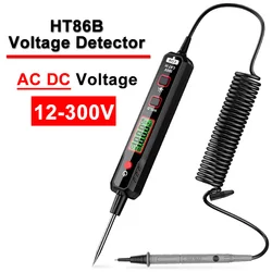 Digital Voltage Detector 12-300V AC DC Voltage Meter HT86B Electrician Pen Non-Contact Induction Test Pencil Voltmeter Multimete