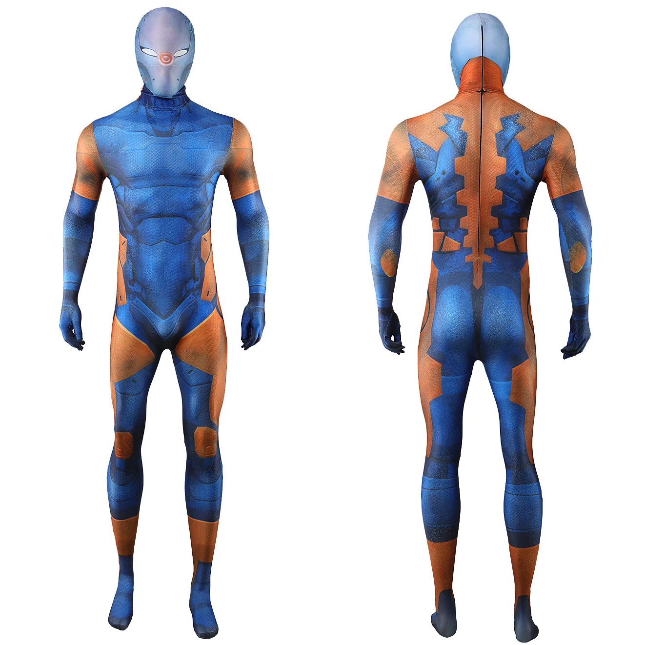 Gray Fox CYBORG NINJA Cosplay Costume Superhero 3D Printed Spandex Zenzai Bodysuit Gray Fox Suits Halloween Costume