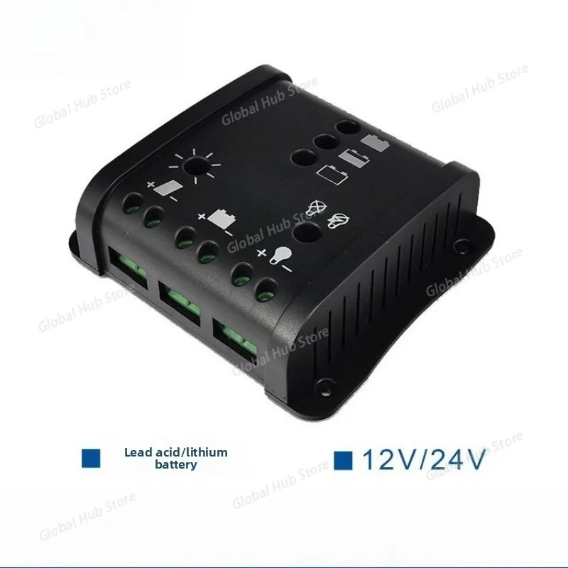 

12 В/24 В подходит для контроллеров солнечной фотоэлектрической зарядки 10 А и 20 А, интеллектуальных контроллеров ШИМ