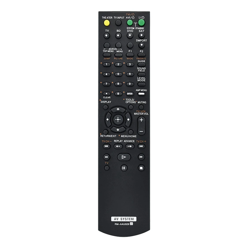 AV Receiver System AV Soundbar Remote Control SA-WCT100 HT-CT100 SS-MCT100 For Sony