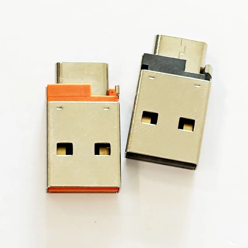 1-10PCS Adapter can quickly charge USB A revolution type C mother seat integrated with PCB small board