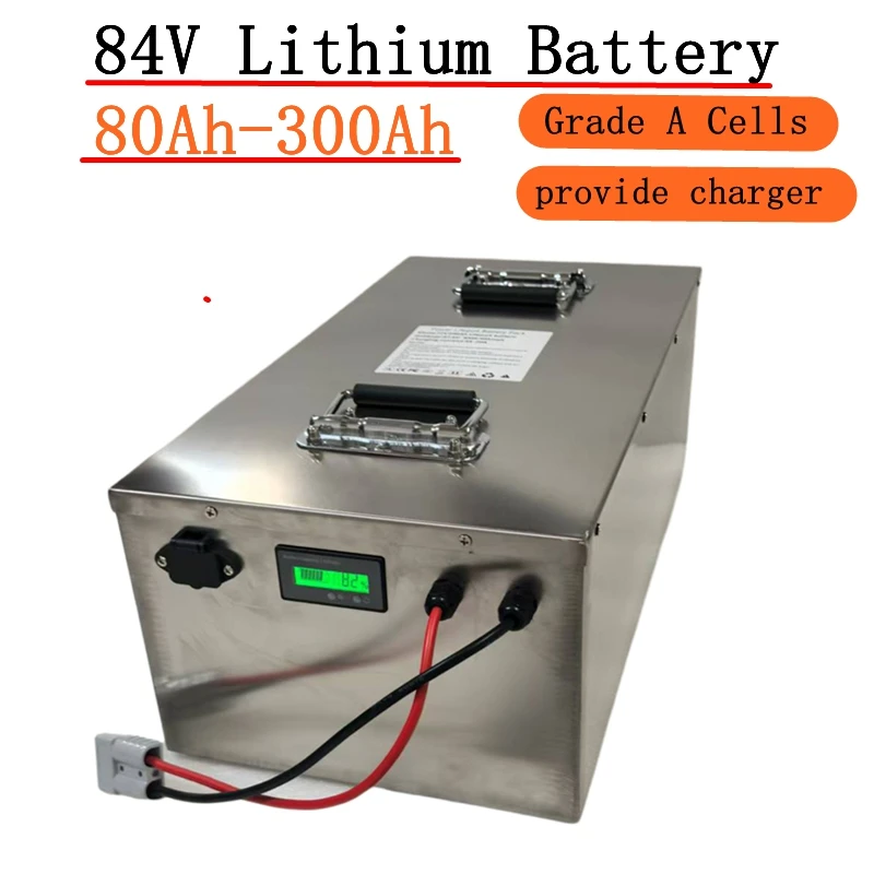 

84V100Ah 200Ah 300Ah Li-ion Battery BMS 23S for 8KW 12KW Sightseeing Vehicles Airport Ground Vehicle scooter tricycle