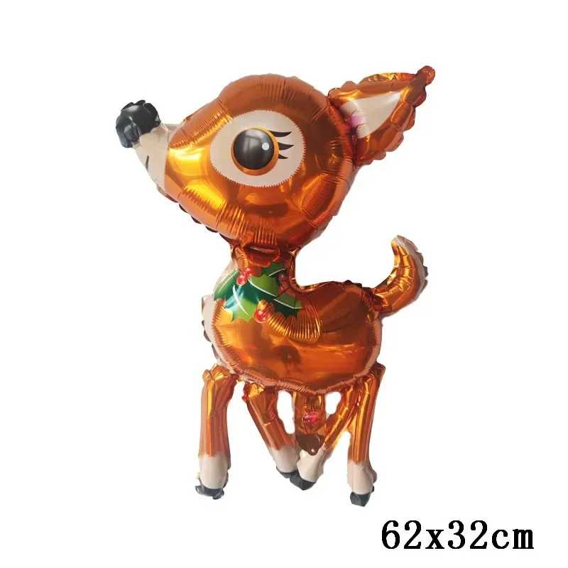 4D الغزلان Airwalker المشي بالون الحيوان لعيد الميلاد لوازم الحفلات الغابات المخلوق باك أو دو الغزلان مايلر احباط بالونات