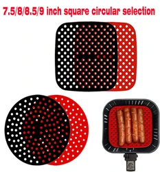 Air Fryer Silicone Mat Kitchen Accessories Non-stick Baking Mat Pastry Tools Accessories Bakeware Oil Mats Cake Grilled Saucer