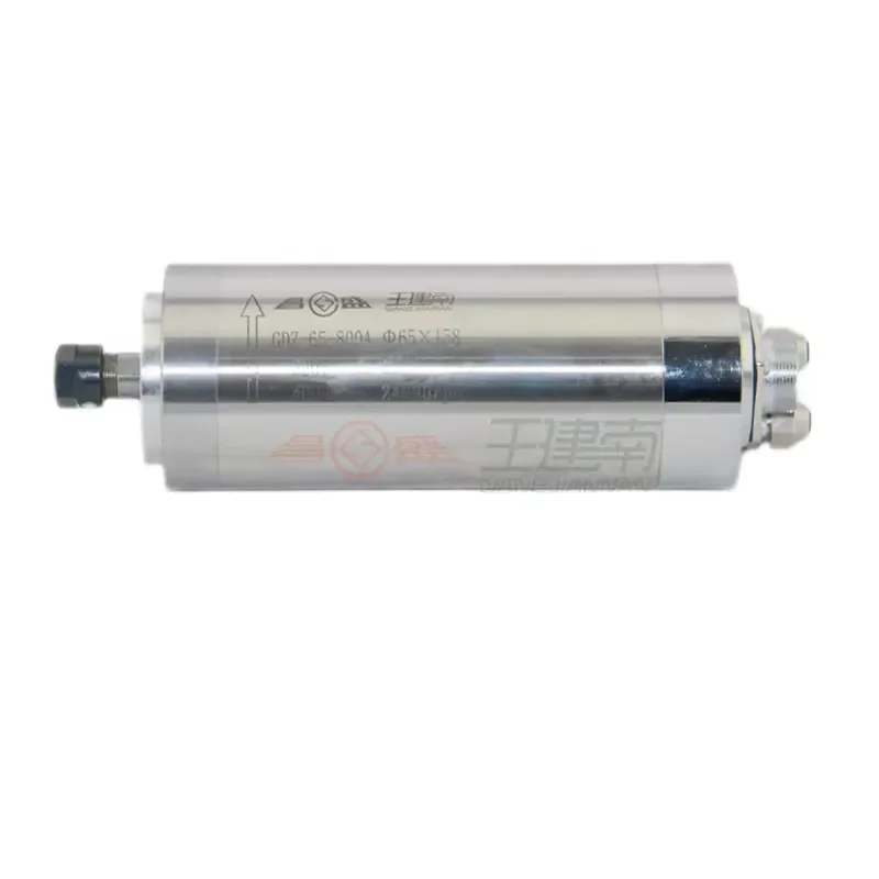 800W Water-Cooled AC Motor For Wood Carving Electrical Spindle Motor view 3