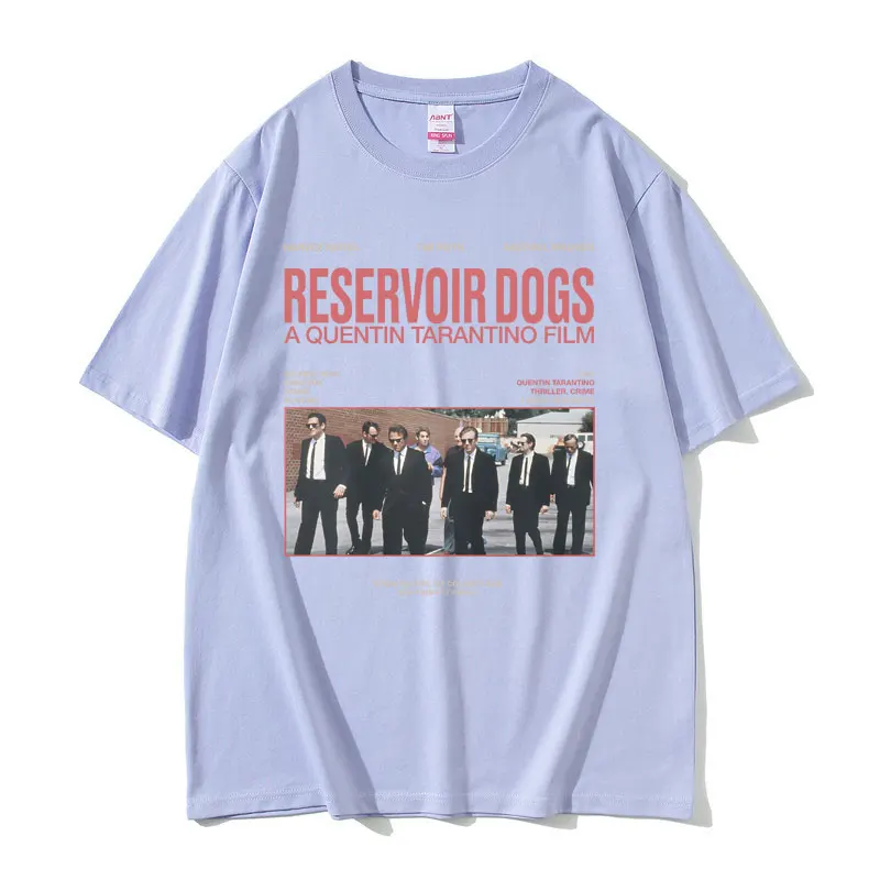 Famous Director Quentin Tarantino Movie Reservoir Dogs Graphic Print Tshirt Men Women Classic 90s Vintage Crime Thriller T-shirt