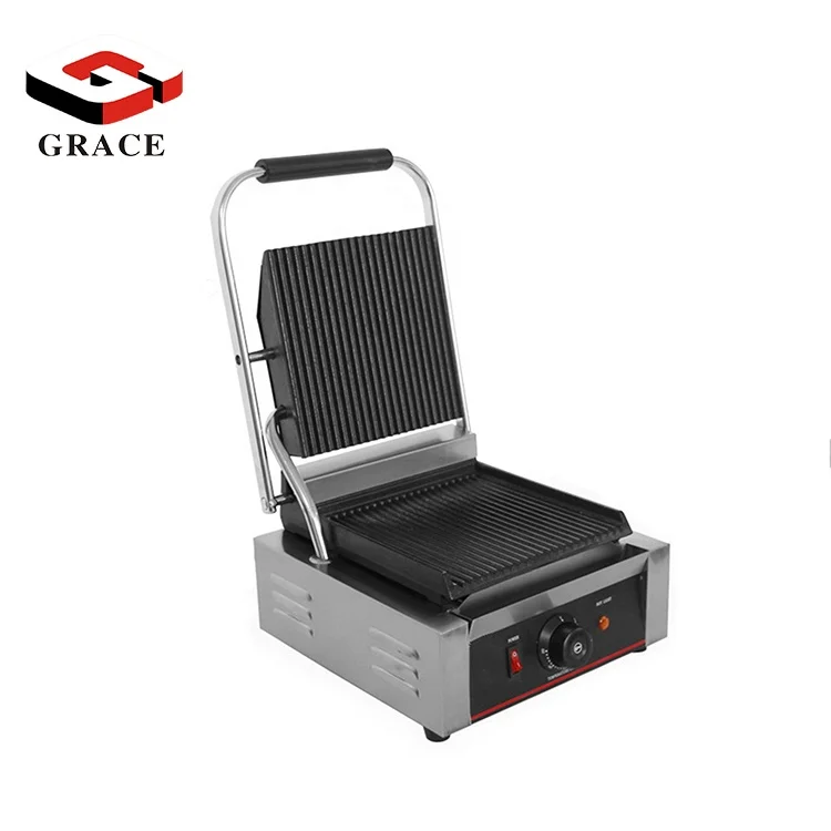 Hot Selling Druk Elektrische Sandwich Maker Contact Grill Panini Grill