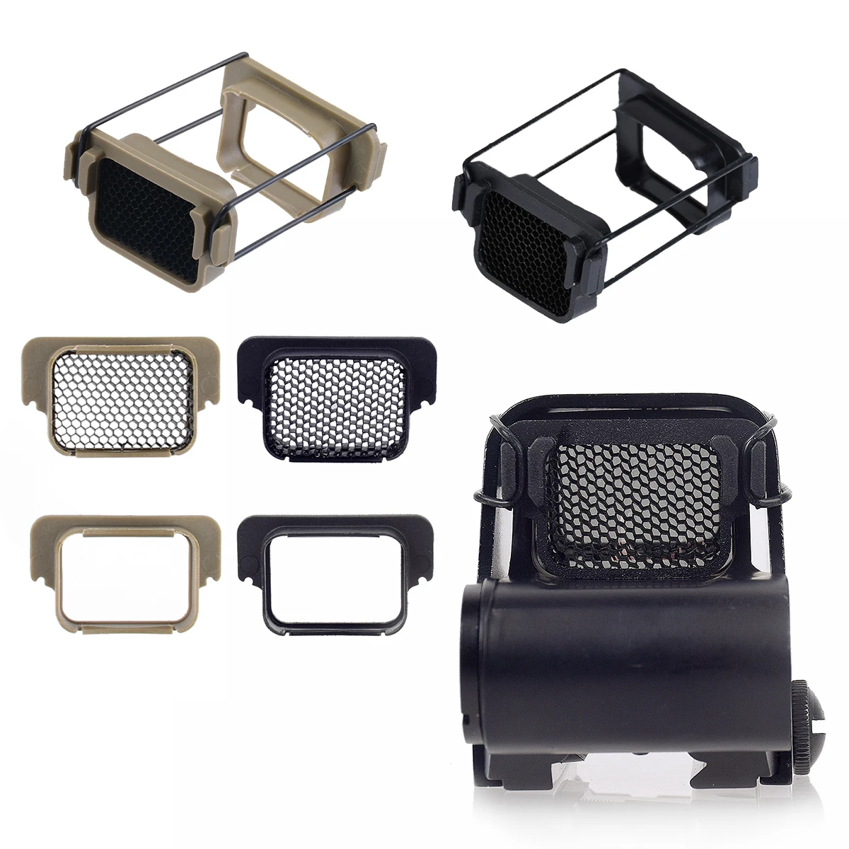 Tactical Killflash Kill Flash Protective Cover For 551 552 553 518 558 512 XPS2 EXPS2 XPS3 EXPS3 Holographic Red Dot Sight Flash