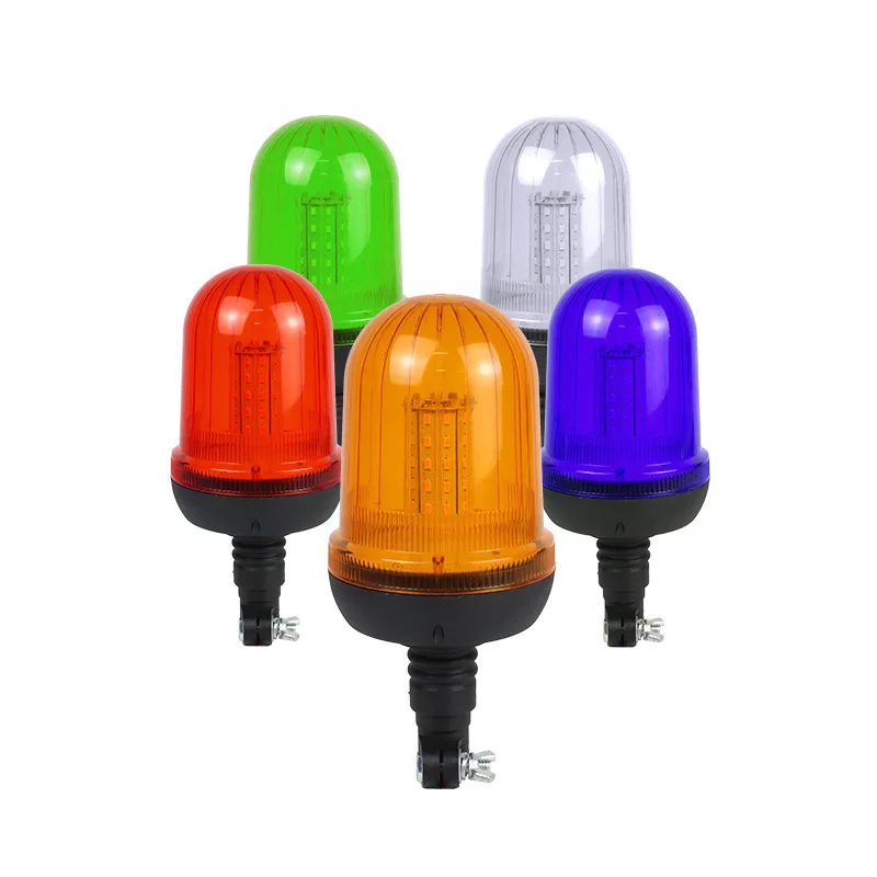 Engineering Vehicle Warning Light 60LED Heavy Industry Machinery Strobe Agricultural Vehicle Warning Light Strobe Light 12-24V