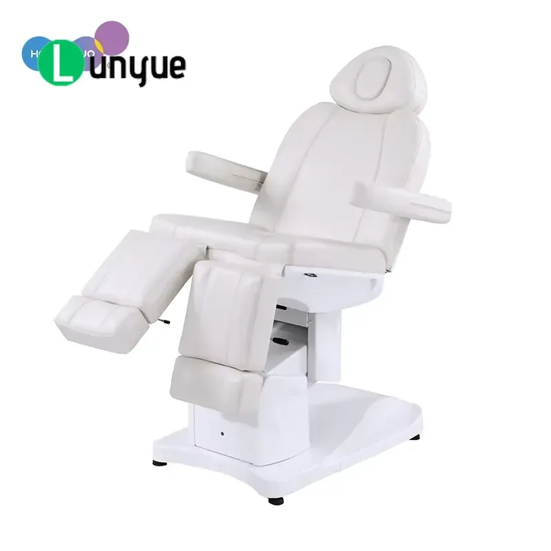 Electric Pedicure Chair with 3 Motors Foot Control Massage Beauty Furniture for Manicure Nail Art Tattoo Spa Bed