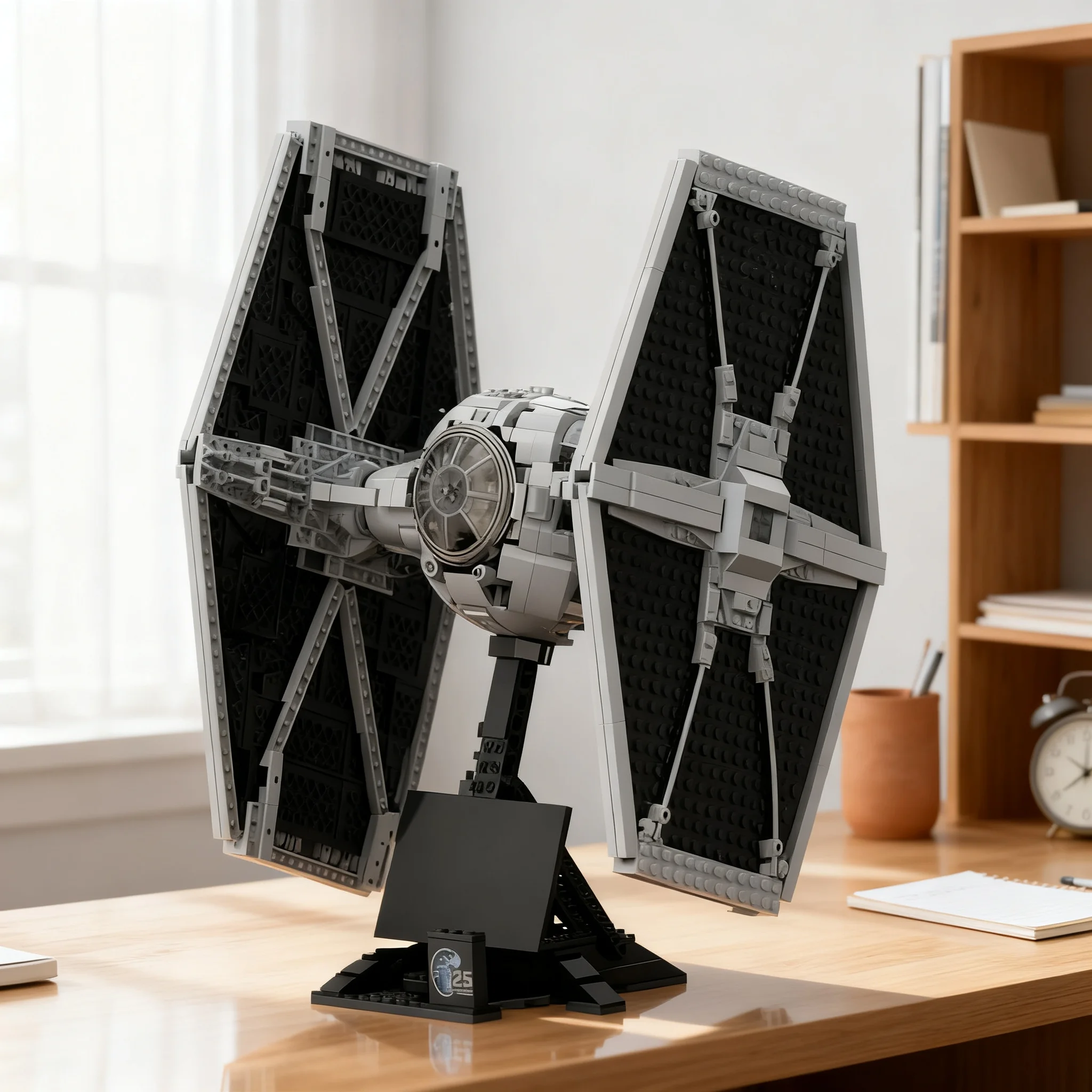 1714pcs MOC Star Battle Ultimate Collector Series UCS_TIE_Fighter - TIE Interceptor Alt Build UCS Model Building Blocks Idea