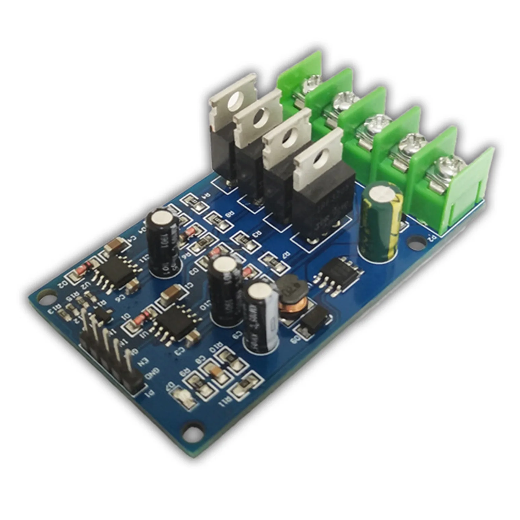 High-Power H-Bridge Motor Drive Module NMOS with Emergency Brake Forward and Reverse 5-30V Motor Module