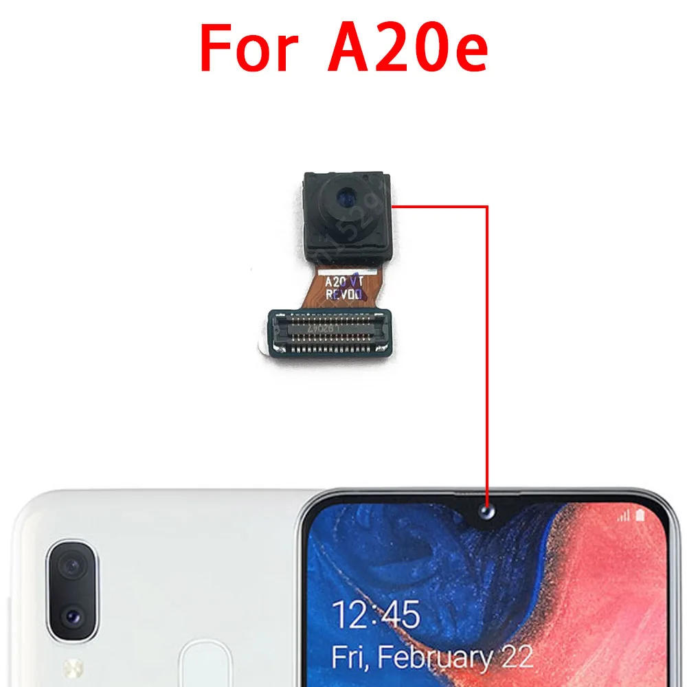 Front Camera For Samsung Galaxy A10 A10e A10s A20 A20e A20s A30 A30s A40 A50 A50s A60 A70 A70s A90 Frontal Selfie Camera Module