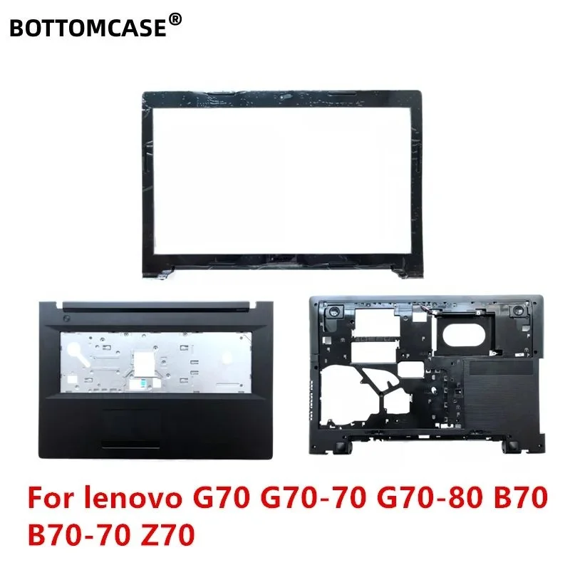 BOTTOMCASE New for lenovo G70 G70-70 G70-80 B70 B70-70 Z70 TOP COVER LCD Bezel  Palmrest Upper Case Bottom Case Cover