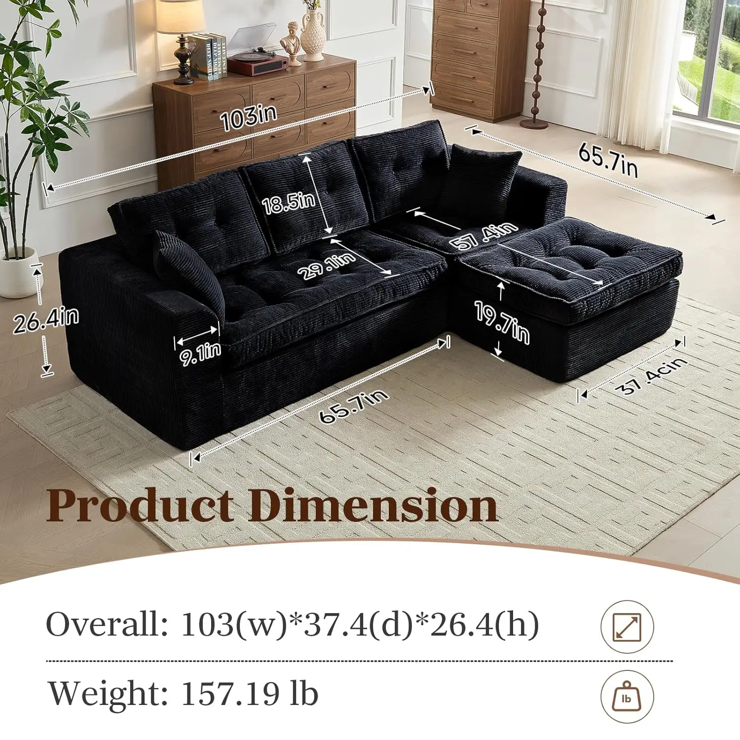 Thumbnail 2 - #18 Modern Fabric Sofas Comparison Guide