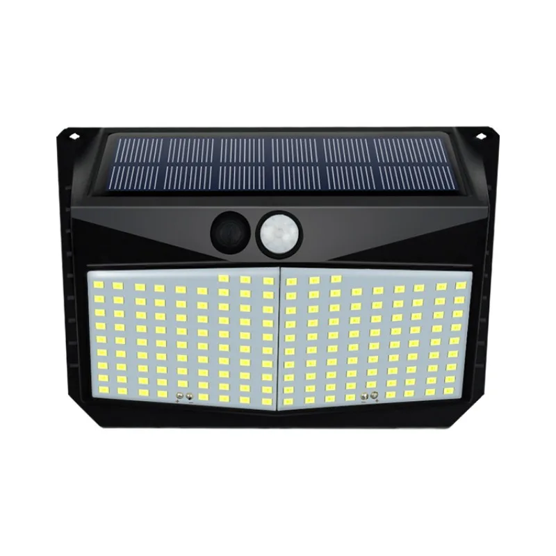 Luz LED Solar para exteriores, lámpara impermeable para decoración de jardín, 3 modos de energía, luces de calle de pared, 228