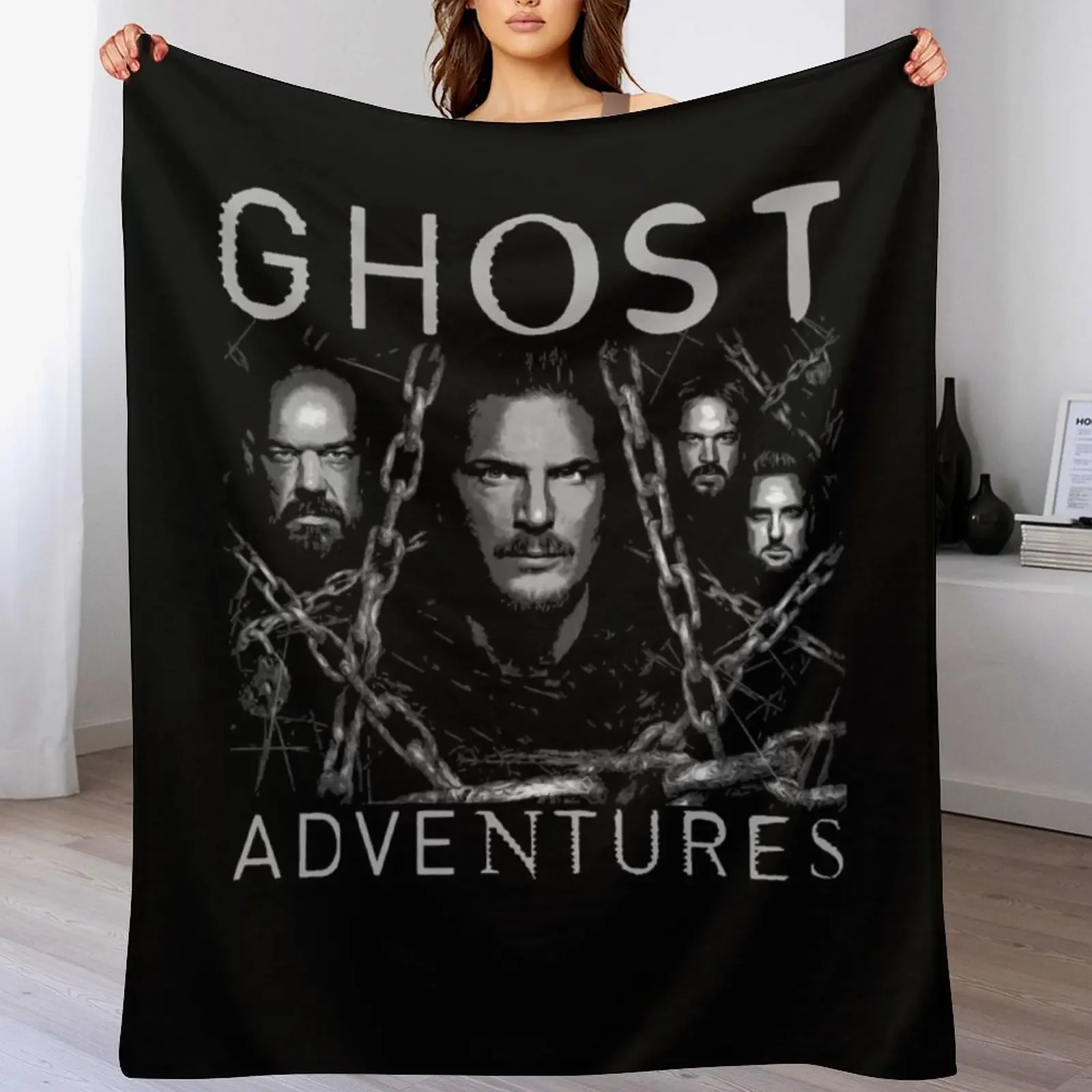 

Retro Vintage Ghost Adventures Gift For Everyone Throw Blanket Extra Large Throw Sofa Quilt For Baby decorative Blankets