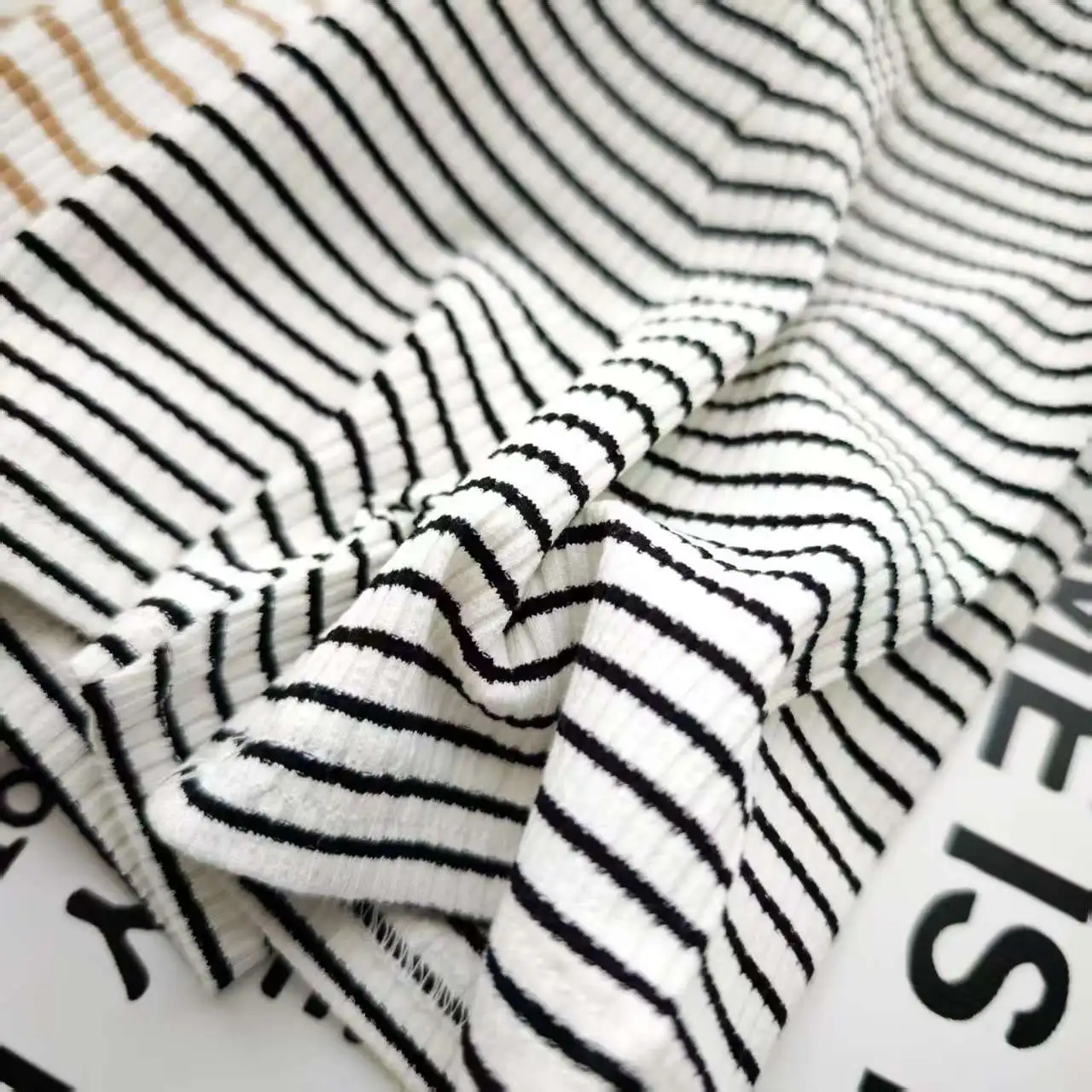 2025 Summer Baby Trousers Pants Ribbed Elastic Striped Pants Children's Casual Infant Clothing Kids Toddler Boys Girl Clothes image 6