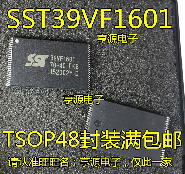 

10 шт. оригинальные новые SST39VF1601 SST39VF1601-70-4C-EKE память TSOP48