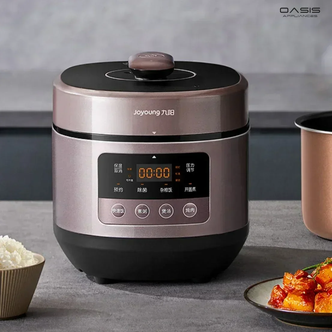 5L Electric Pressure Cooker - Household. Fully Automatic. Double. Large Capacity. Intelligent. Rice Cooker.