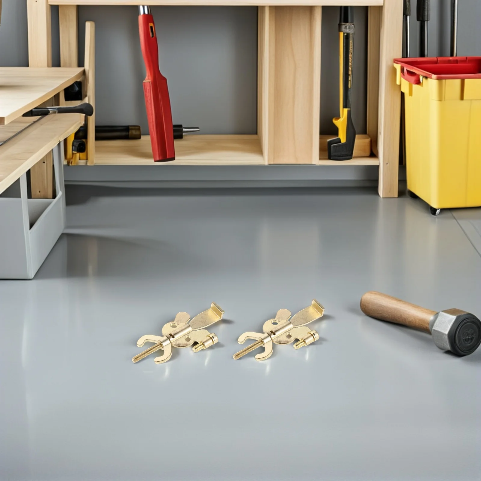 

2pcs Portable Door Stopper No Drill Metal Travel Lock For Hotel Security Reinforced Safety Door Blocker Dorm Apartment Use