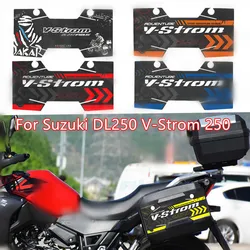Motorcycle Side Box Sticker Pads Tail Luggage Case Pannier 3M Frosted Decal Waterproof Accessories for Suzuki DL250 V-Strom 250