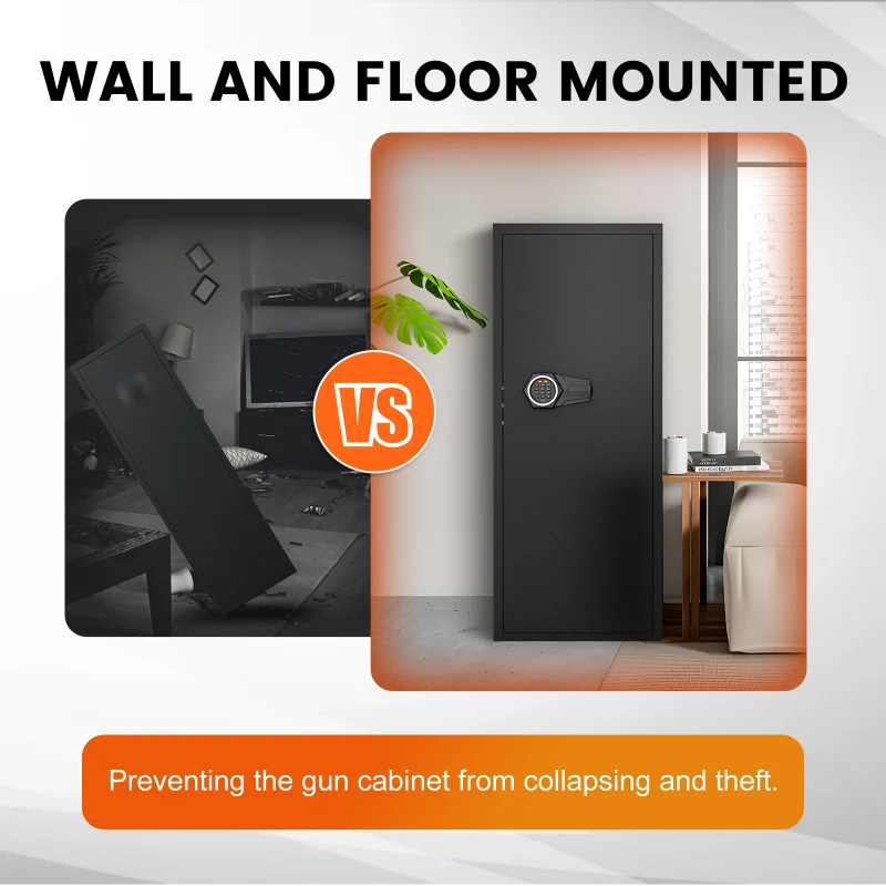 custom.Integrated Cabinet Safe Storage Cabinet Fireproof Anti-theft Password Gun Safe Box