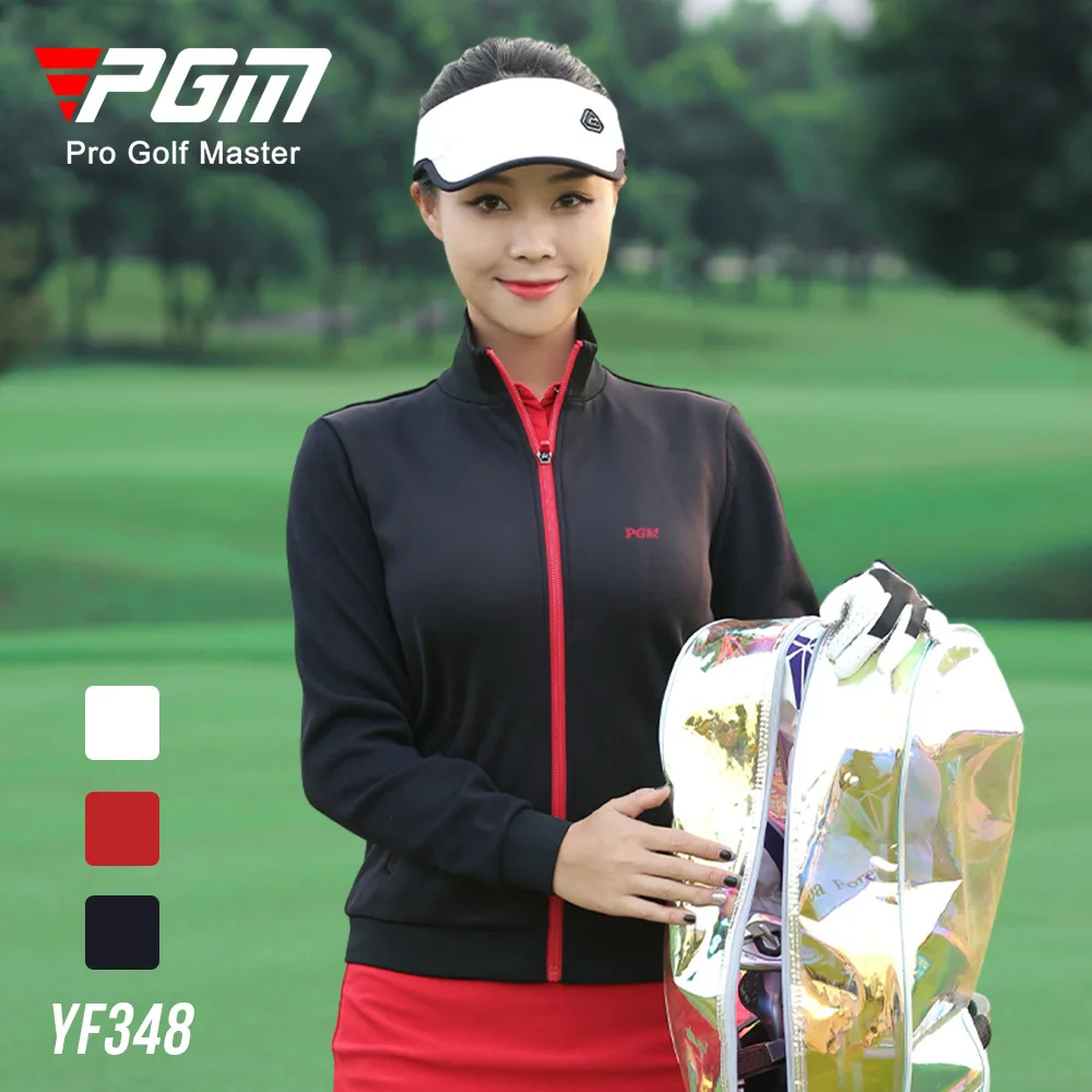 PGM autumn and winter golf women's clothing coat/windbreaker windproof and rainproof, comfortable and warm