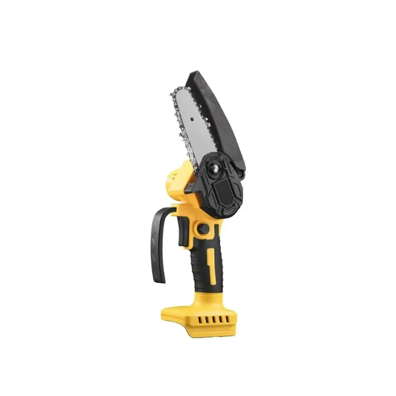 Cordless Mini Chainsaw 4/6-Inch for 18V Battery, Handheld Electric Saw for Woodworking and Garden Pruning