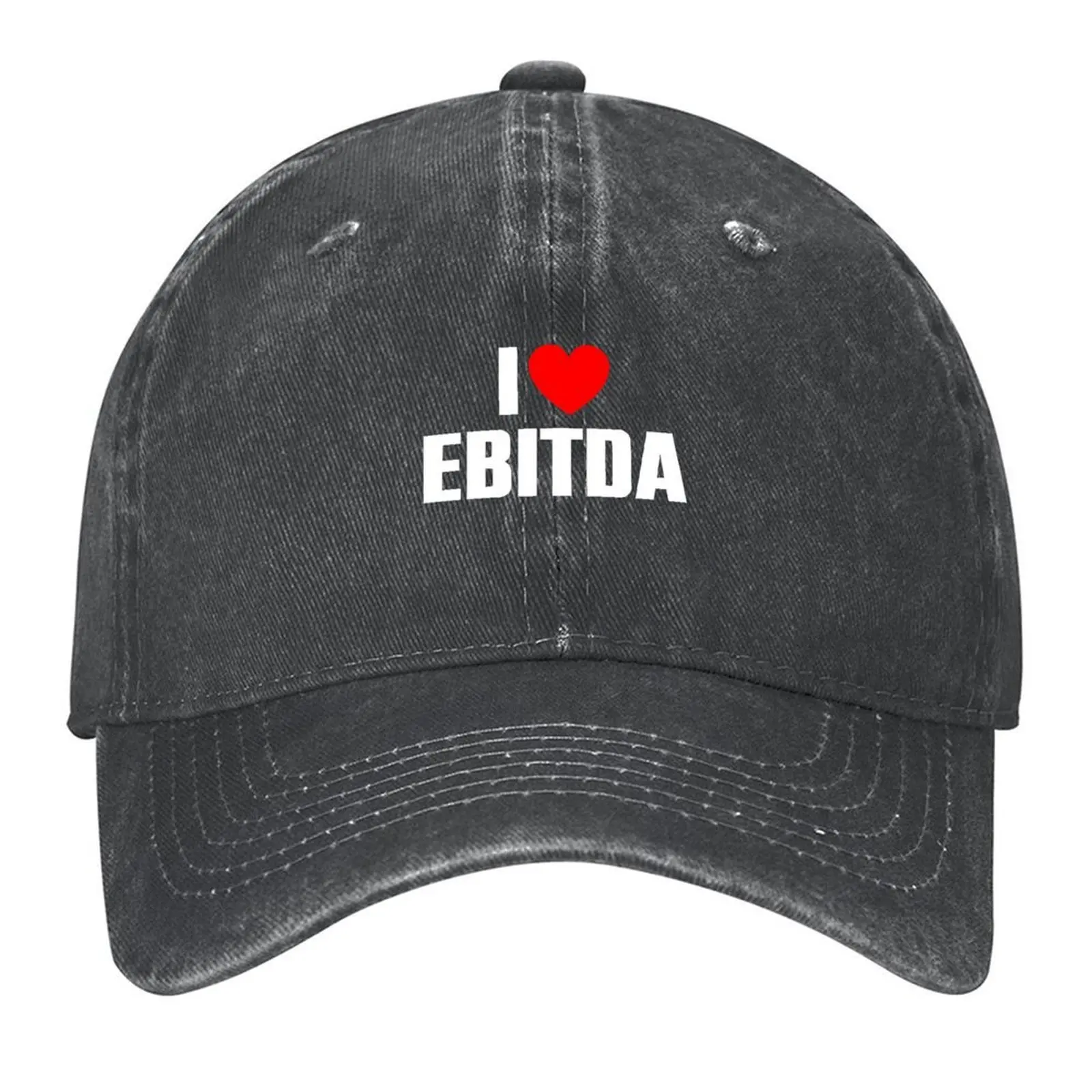 

I love EBITDA Baseball Cap Luxury Hat designer cap dad hat golf hat genuine Hats Man Women's