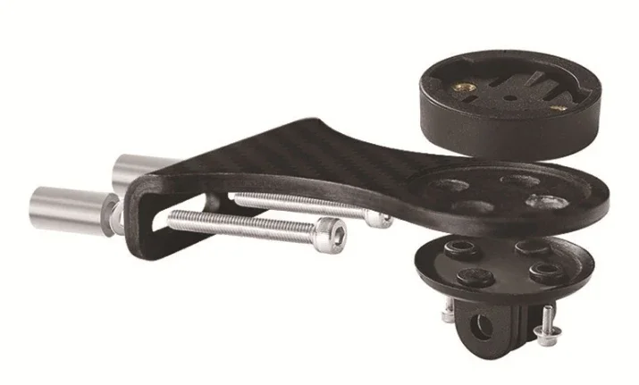 CM-02+ Carbon Bike Stem Extension Computer Mount Code Table Rack - Bicycle Accessories for GPS Bike Computer Camera Light – Detail 12