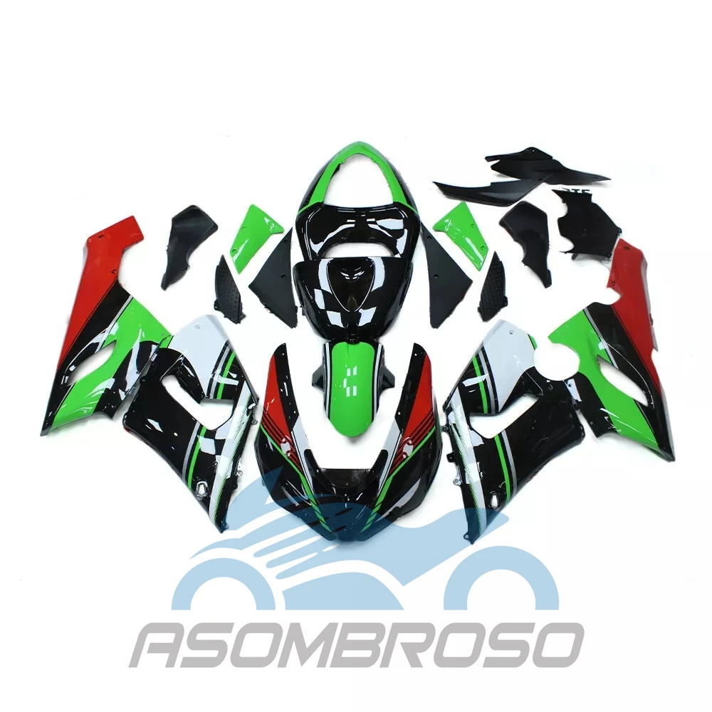 

Free Custom Fairings for KAWASAKI ZX6R 636 2005 2006 Aftermarket Racing Motorcycle Fairings ZX 6R 05 06