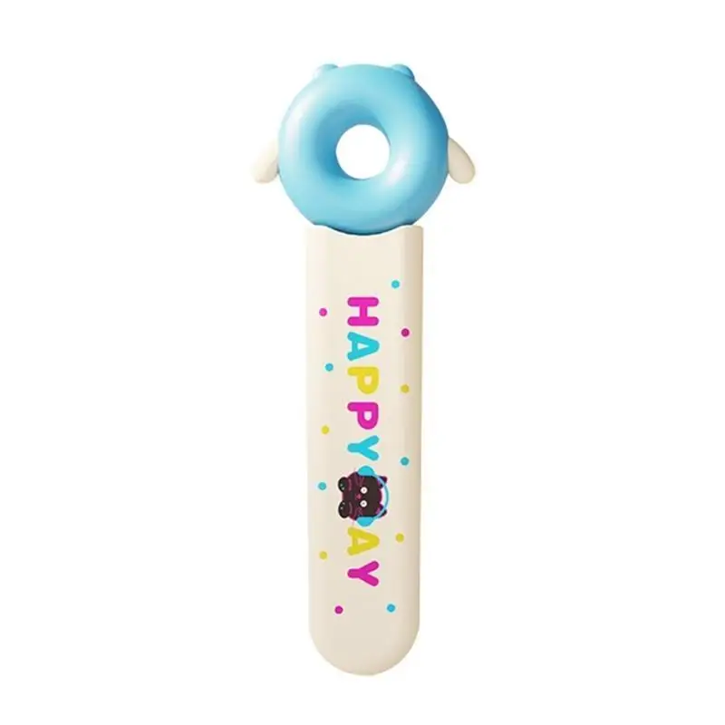 E8BD Mess Release Eating Tool Portable Doughnuts Design Clip for Clean Hand Snacks Holders Sturdy Grippers