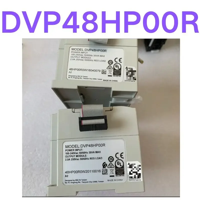 

Second-hand test OK PLC expansion module DVP48HP00R, physical shooting