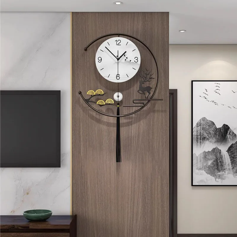 Digital Large Wall Clocks Living Room Art Mural Luxury Interior Modern Wall Watch Fashion Minimalist Horloge Room Decorations