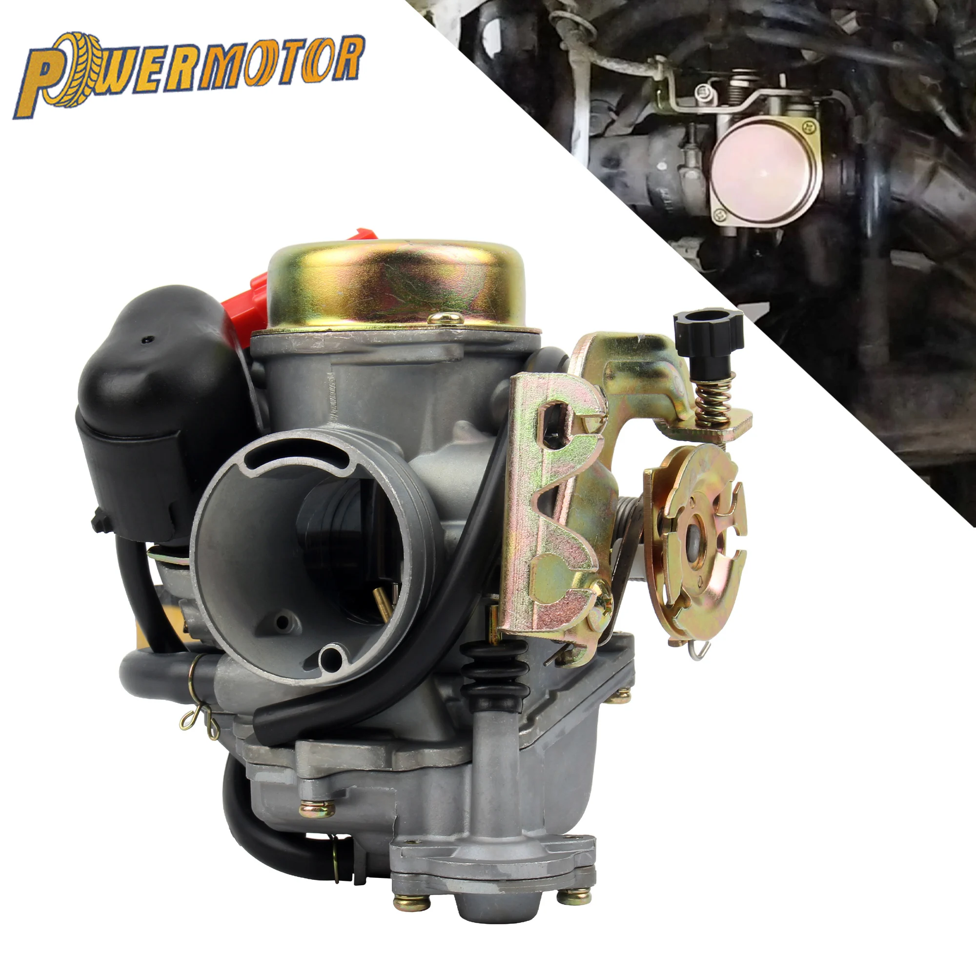 

Motorcycle Carburetor Carb CVK30 CVK 30MM For Keihin Scooters ATV 200CC 300CC TANK 260 Scooter Pit Dirt Bike Tuning Spare Parts