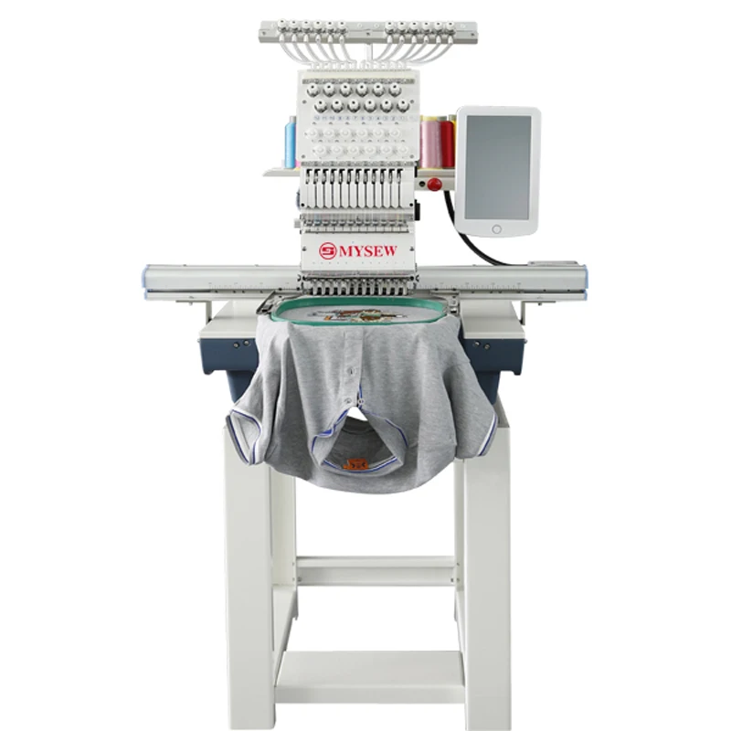 MHS1201(400*600) 12  s Single-head Automatic Industrial Sewing and Embroidery Machine for Hats Clothes