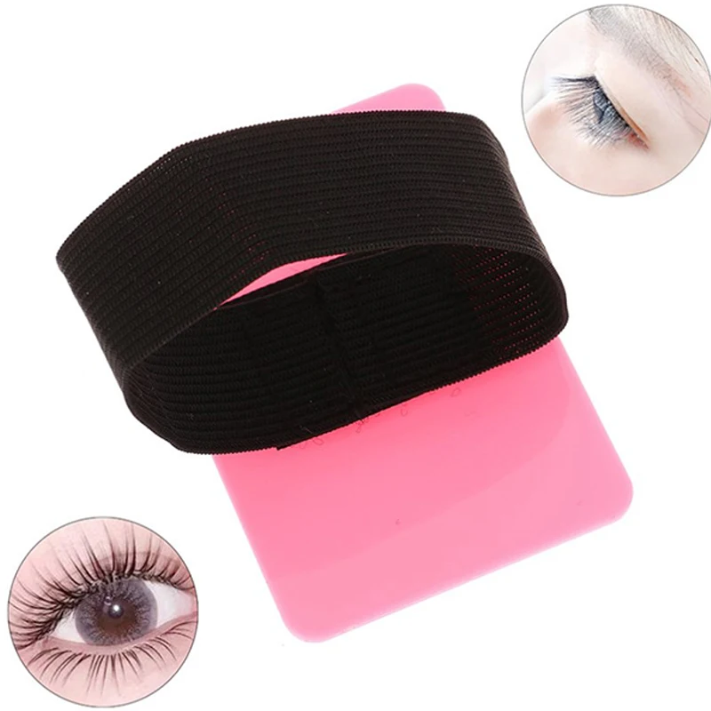 Accessori per l'estensione delle ciglia tabellone per Pallet Lashes Pad Holder Lash con cinturino da polso strumenti per il trucco