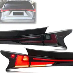 LED Black Trunk Lamp Tail Lights for Lexus NX300 NX300h NX200t 2015-2021 F Sport