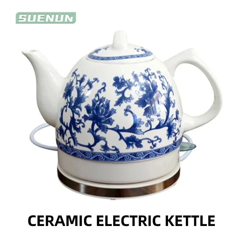 Automatic Power Off of Ceramic Electric Kettle Food Grade Ceramic Electric Kettle Home Tea Kettle Tea Maker Ceramic  kettle